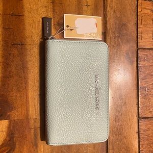 Michael Kors Jet Set Leather Card Case